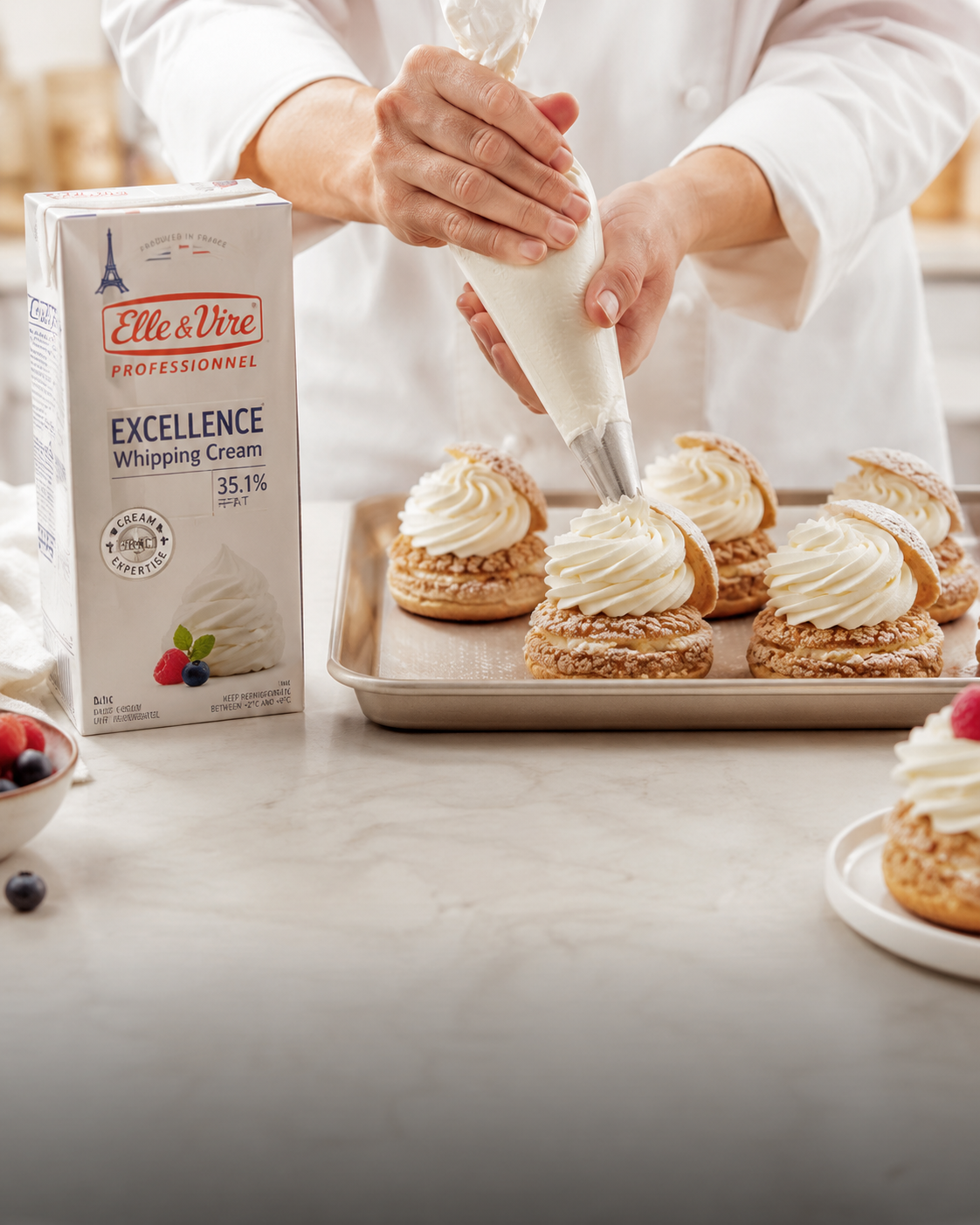 Risso Chanty professional whipping cream supplier Laos