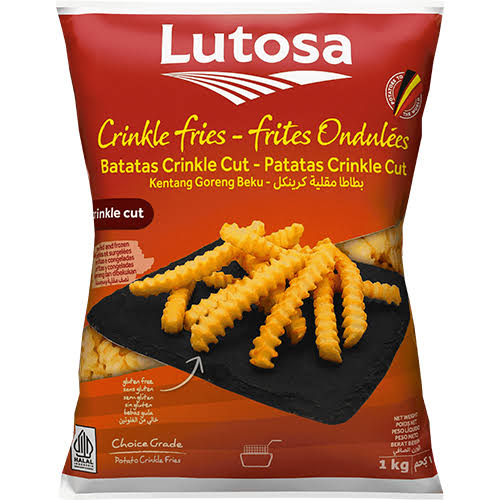 Lutosa Crispy Crinkles 12/12 mm