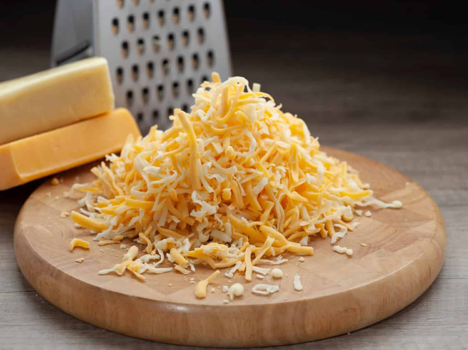 Professional shredded and grated cheese range