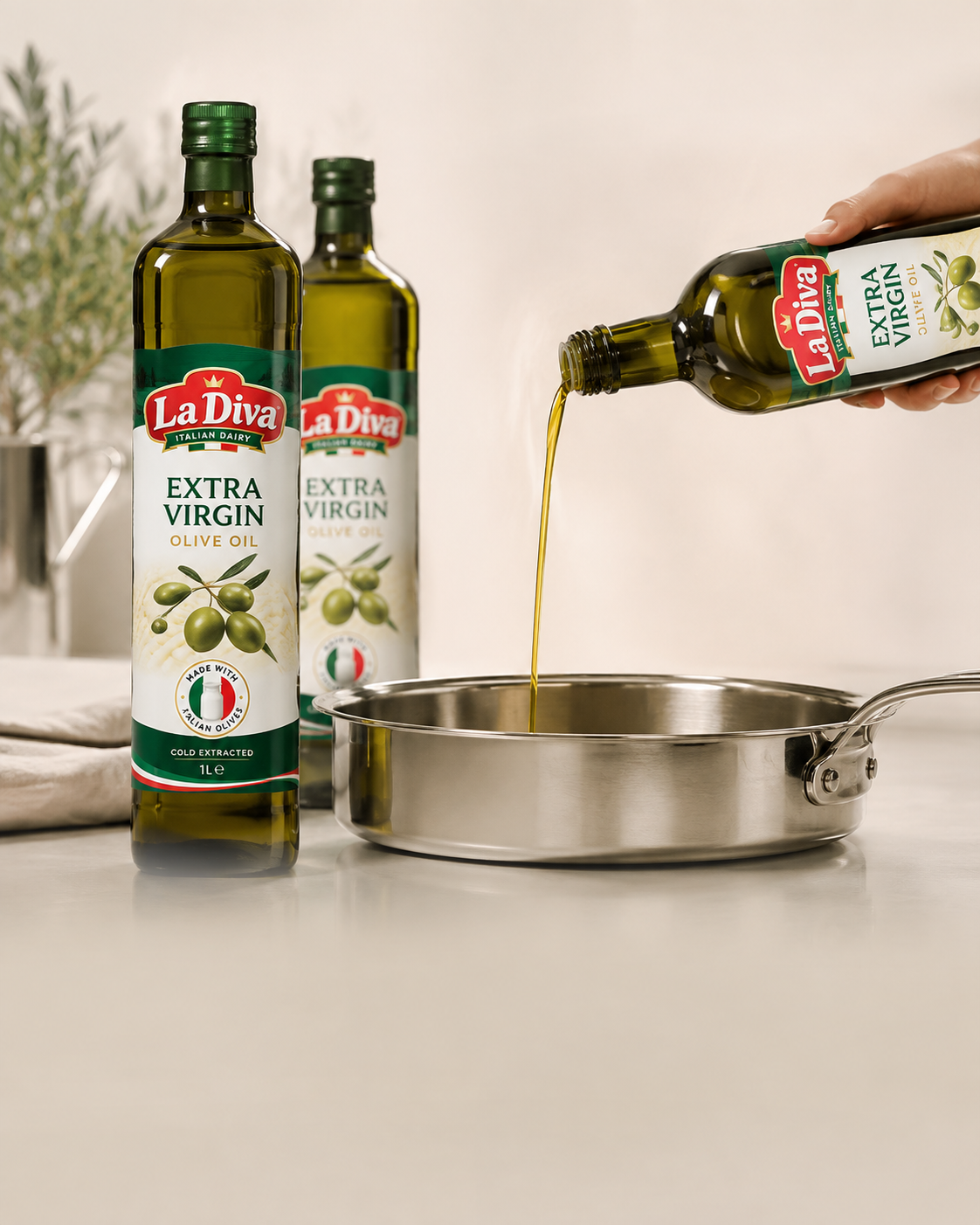 la Diva olive oil and vinegar supplier Laos