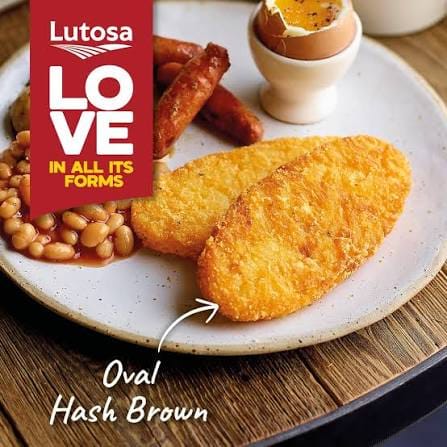 Crunchy Oval Hash Brown