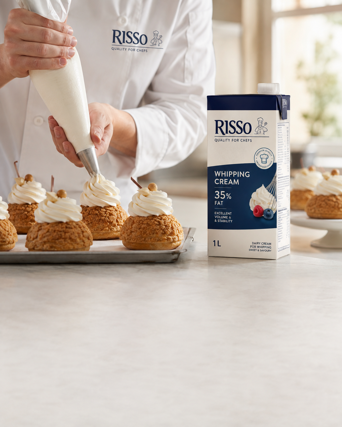 Risso professional deep frying oil supplier Laos