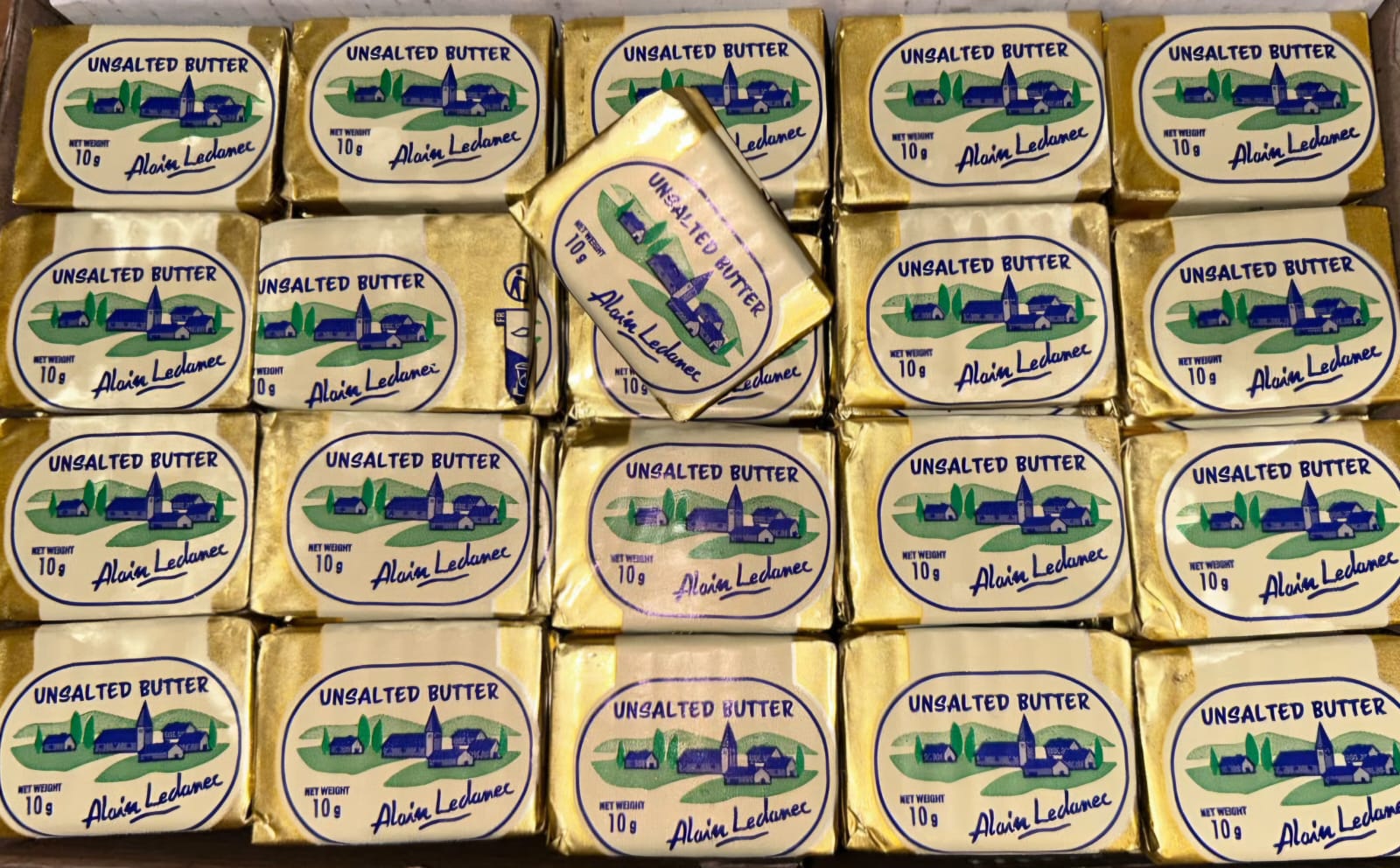 Heritage Butter 82% Unsalted Portions — Agral — Belgium professional food product Laos
