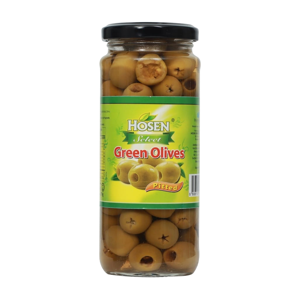 Green Olives — Pitted