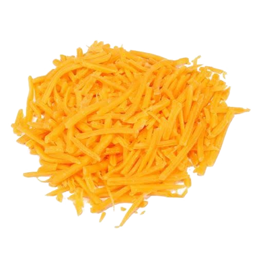 Red Cheddar Shredded — European cheese range professional food product Laos
